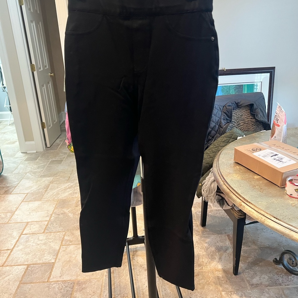 Spanx Black Cropped Pants